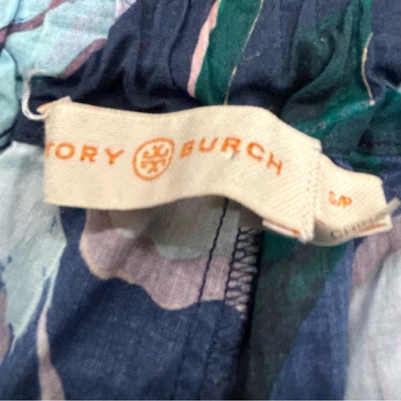 Tory Burch Floral Jogger Pants | Size S/P - Picture 4 of 5